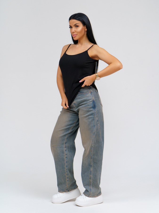 Леди топ (чёрный)