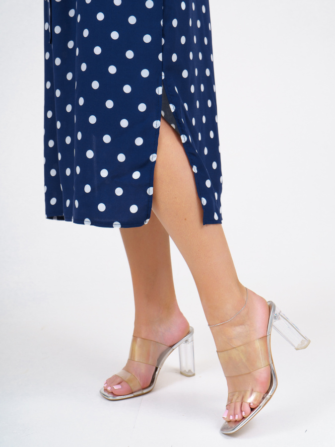 Одиссея(индиго) платье