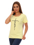 Лофт(лимон) футболка женская