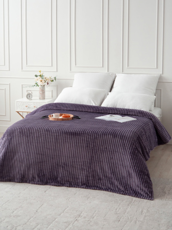 Вертикаль(чароит) плед велсофт