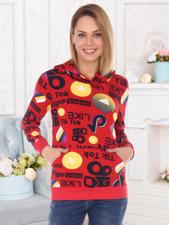 Сабрина (красная) толстовка Сабрина (красная) толстовка