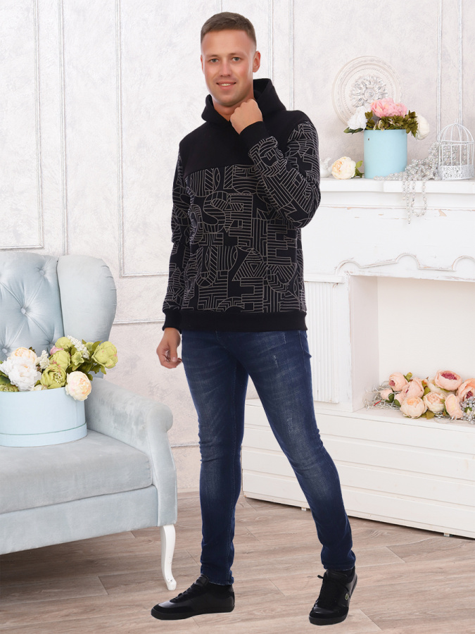 Рик (черн) Толстовка