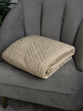 Клеопатра(орех) плед велсофт