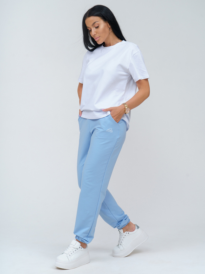 Акцент(голубой) брюки