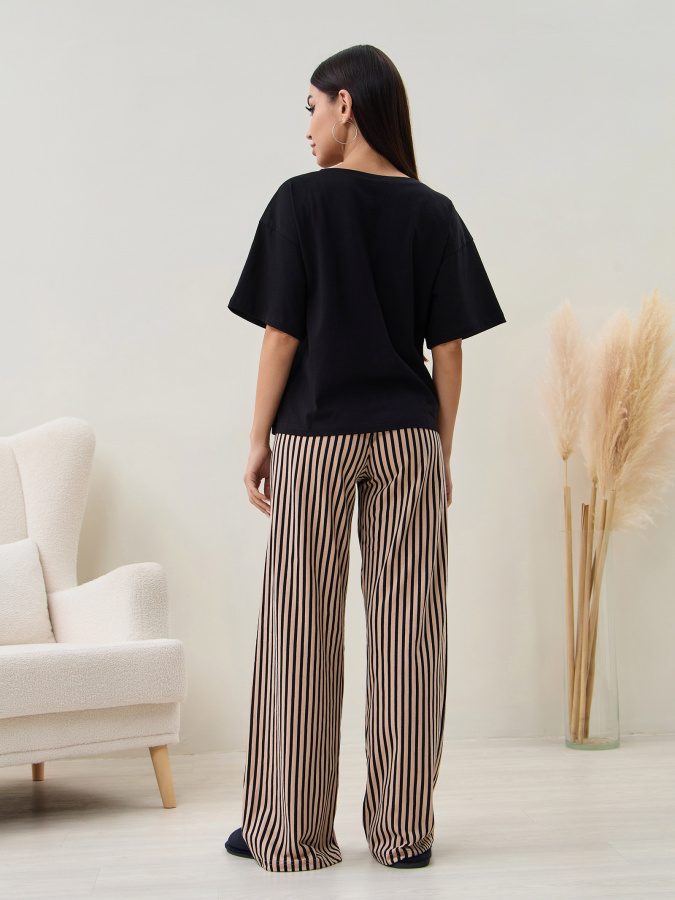 Сафари(чёрный) футболка+брюки