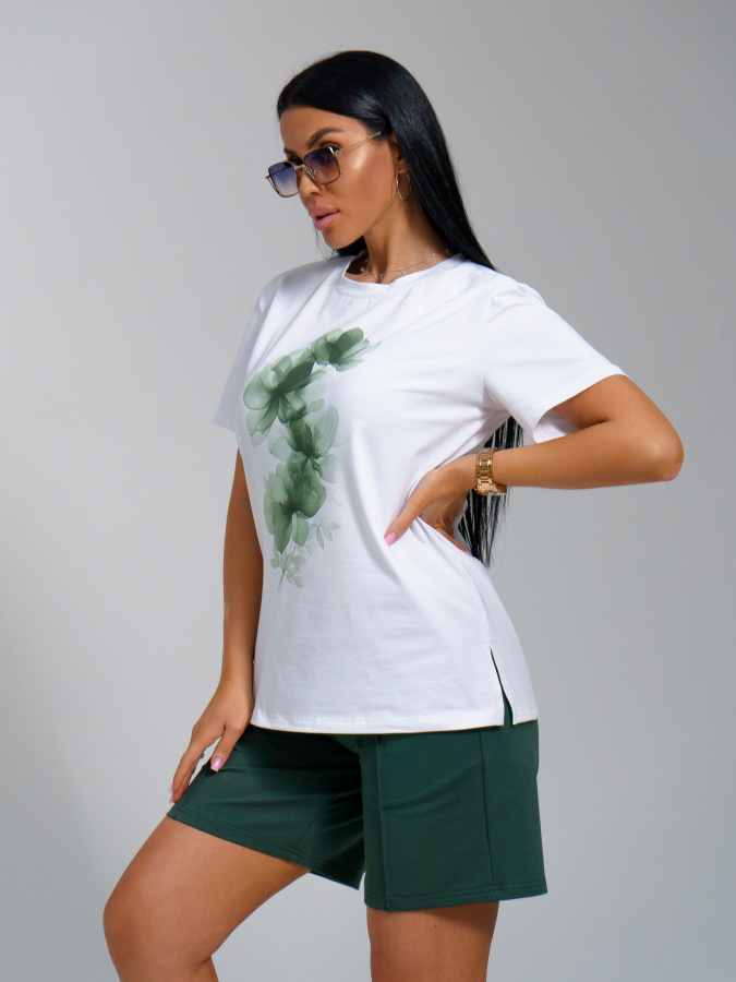 Агата(зеленый) костюм