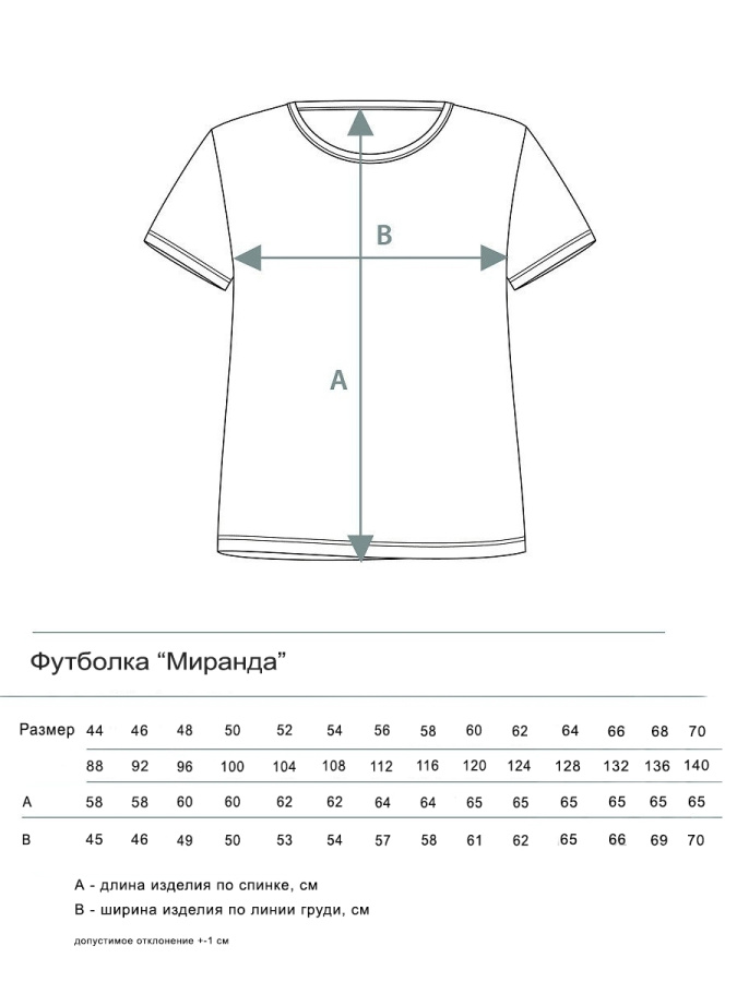 Миранда (салат) футболка