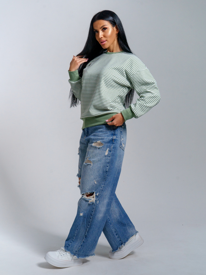 Мелиса(хаки) свитшот