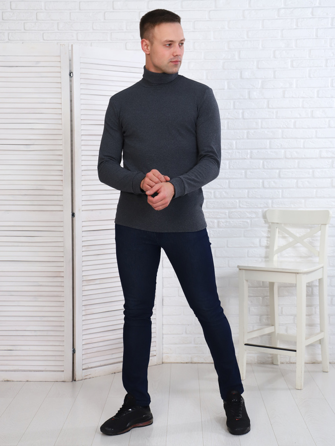 Роман-1 (графит) водолазка