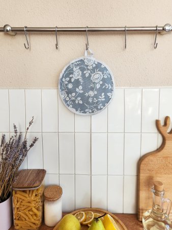 Прихватка рогожка