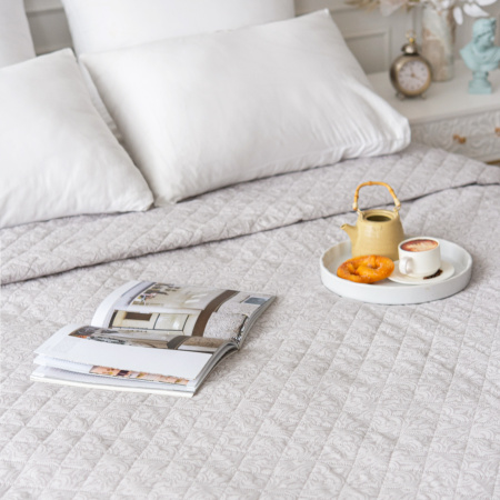 Покрывало "Серебряный плес" у/степ жаккард