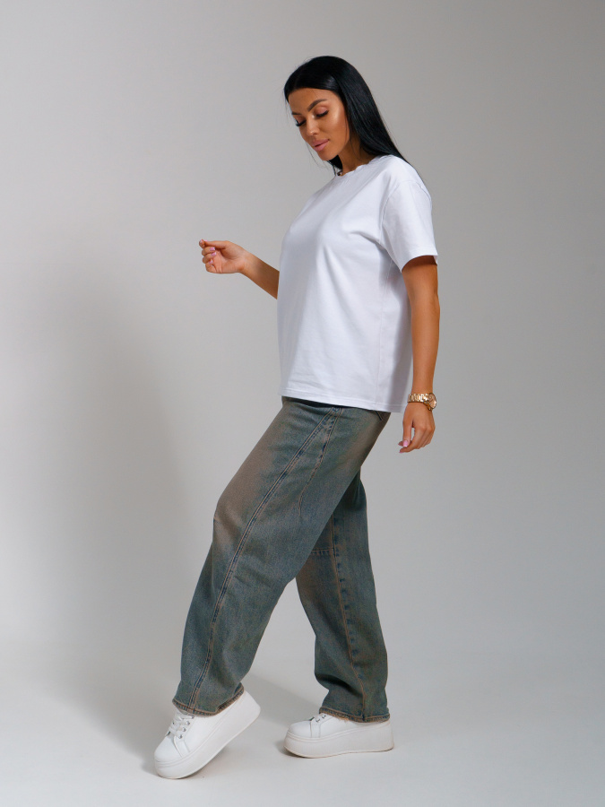 Оливия(белый) футболка