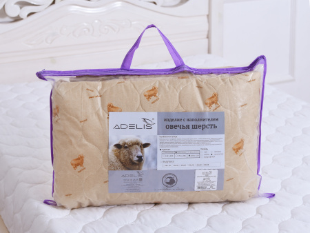 Одеяло "Овечья шерсть" облегченное п/э