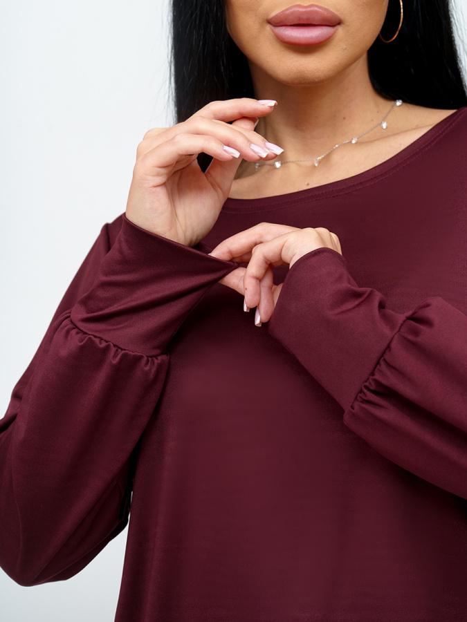 Рапсодия(бордо) блузка