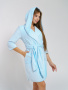 Зефирка(голубой) халат