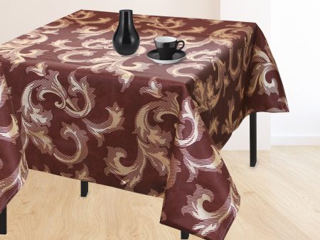Шоколад Скатерть+салфетка 30*30(6шт) трикот