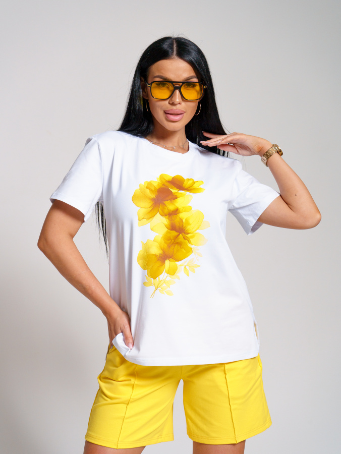 Агата(желтый) костюм