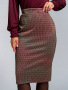 Лорен (бордо) юбка