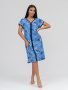 Ажур(голубой) халат