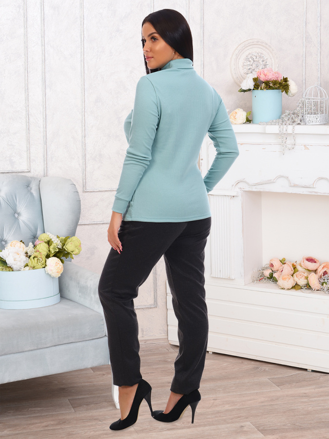 Милана (малахит) водолазка (фуфайка) Милана (малахит) водолазка (фуфайка)