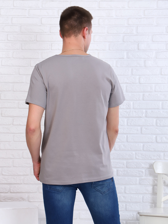 Дэнис (серый) футболка