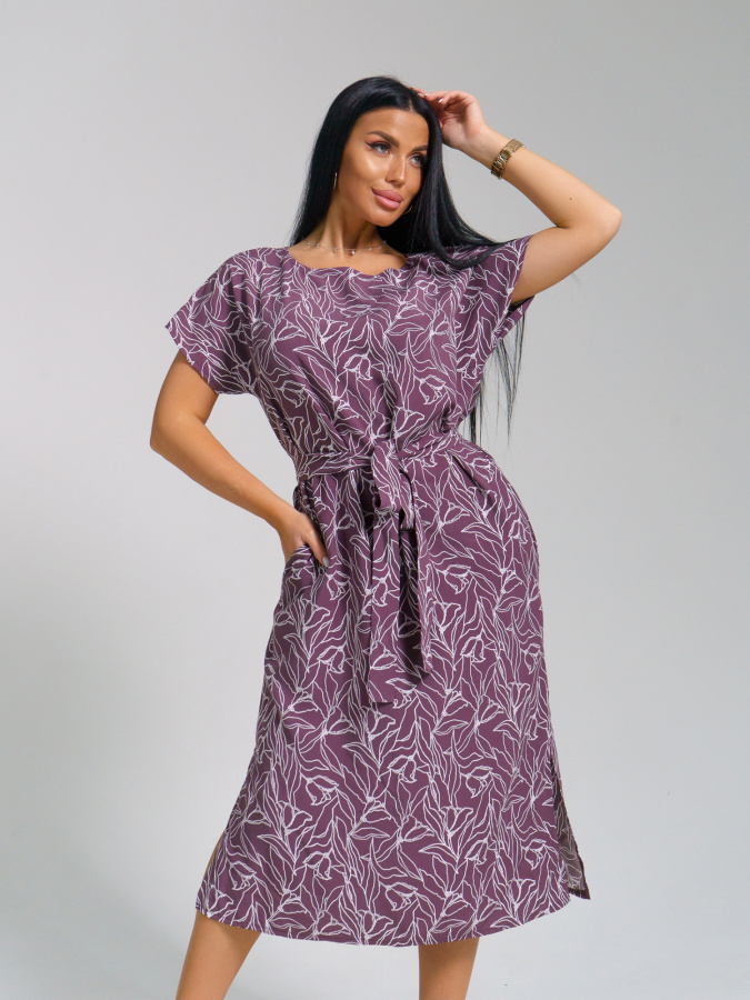 Одиссея(баклажан) платье