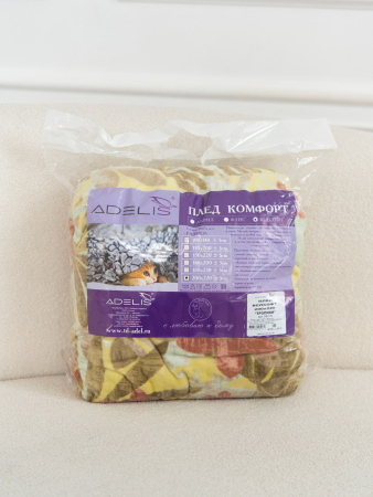 Тропики плед велсофт