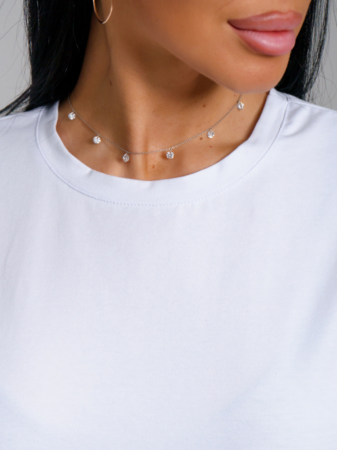 Оливия(белый) футболка