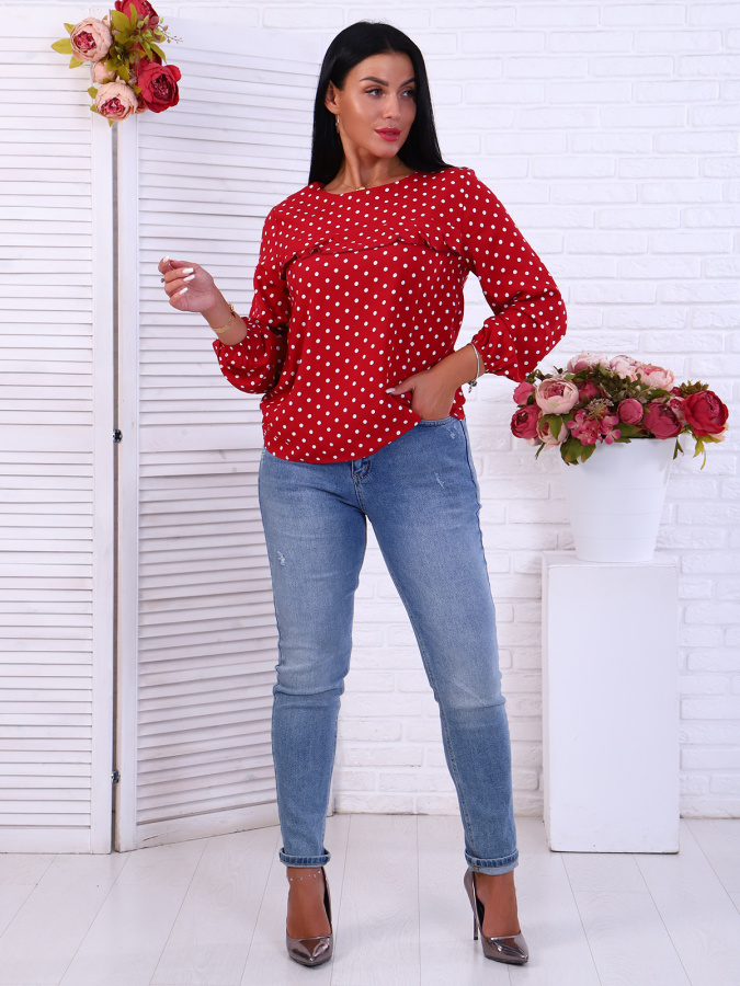 Вальс(вишня) туника