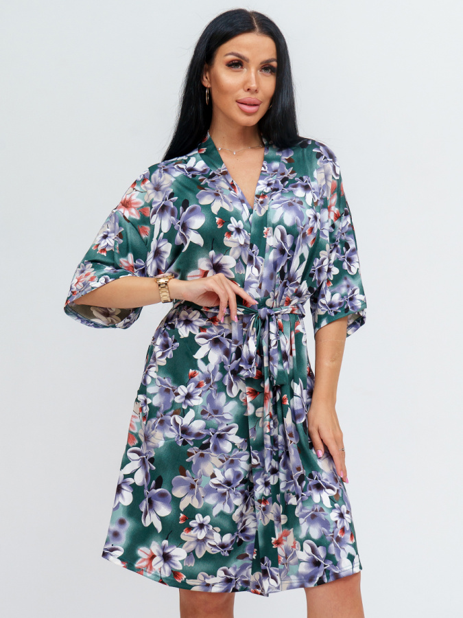 Токио(зеленый) халат