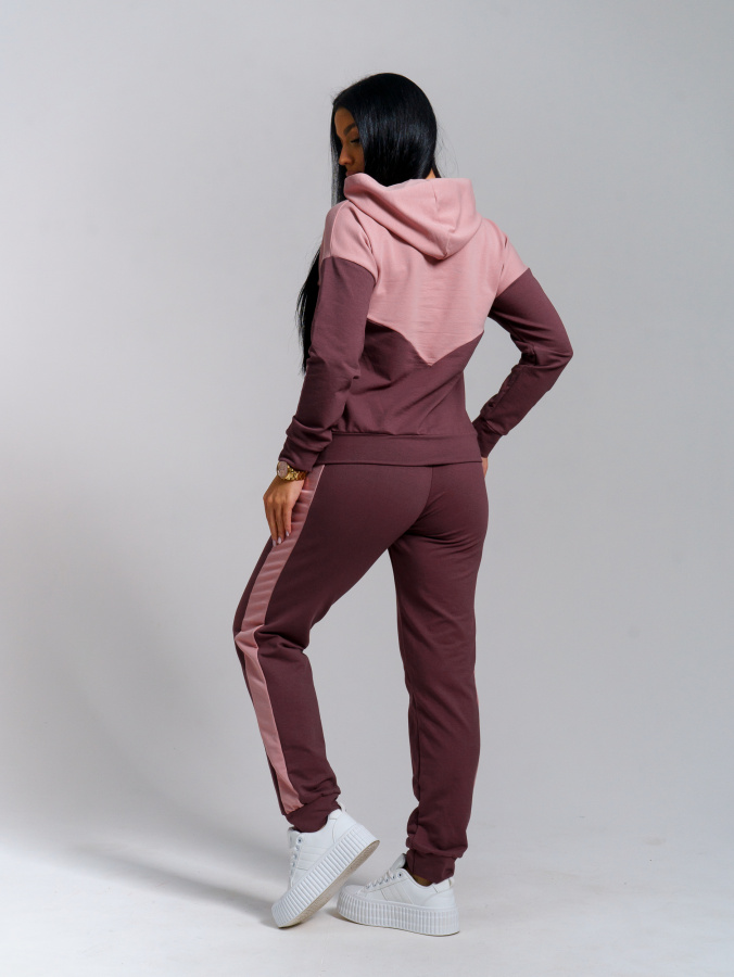 Синди (пудра) костюм с капюшоном