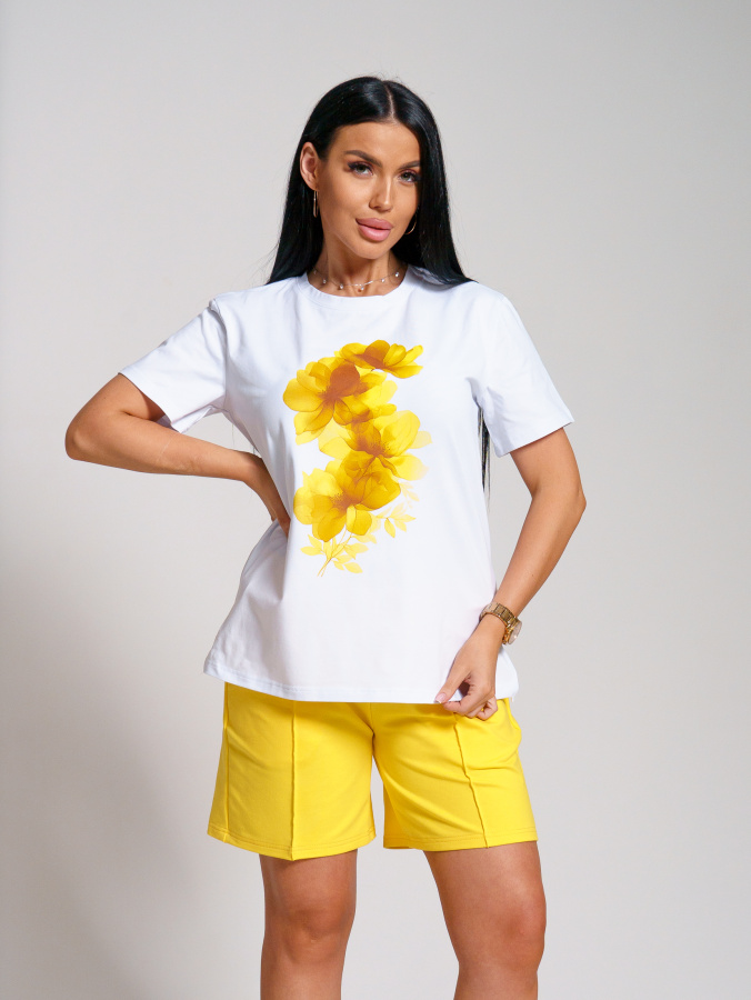 Агата(желтый) костюм