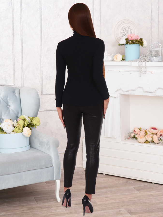 Жизель-2(черн) водолазка (фуфайка) Жизель-2(черн) водолазка (фуфайка)