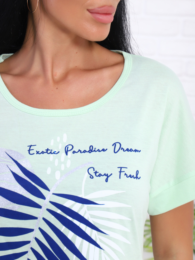 Перышко(олива) пижама