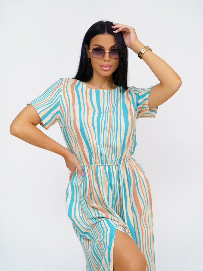 Ассоль(волна бирюза) платье