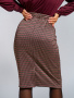 Лорен (бордо) юбка