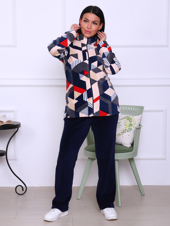 Форсаж(ромбы красные) толстовка