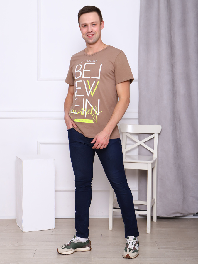 Рэнди (беж) футболка