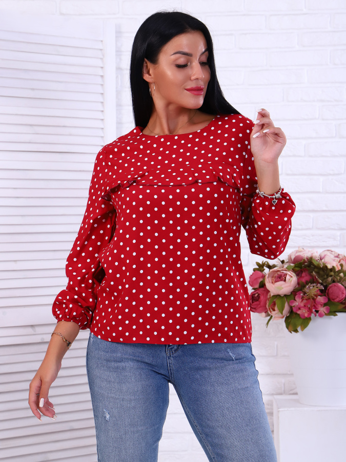 Вальс(вишня) туника