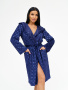 Лира(индиго) халат