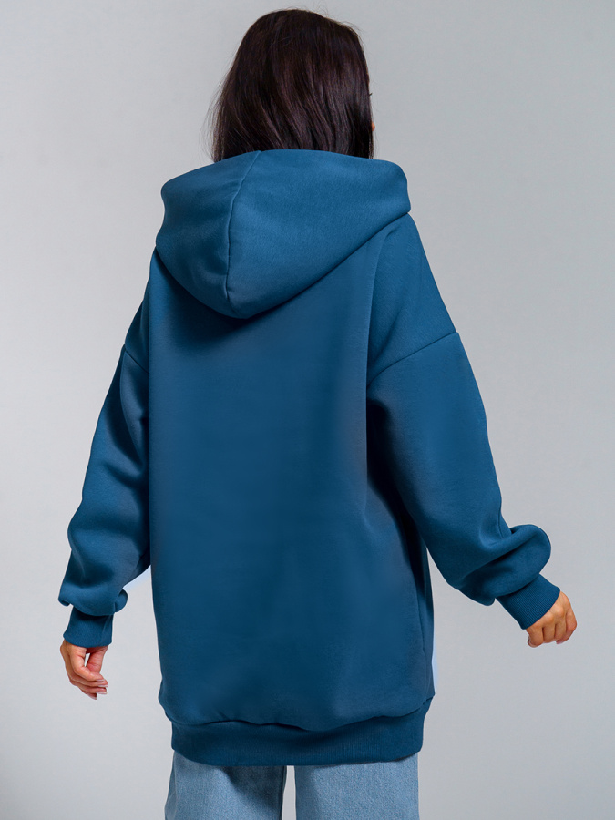 Перфект(индиго) толстовка(худи)