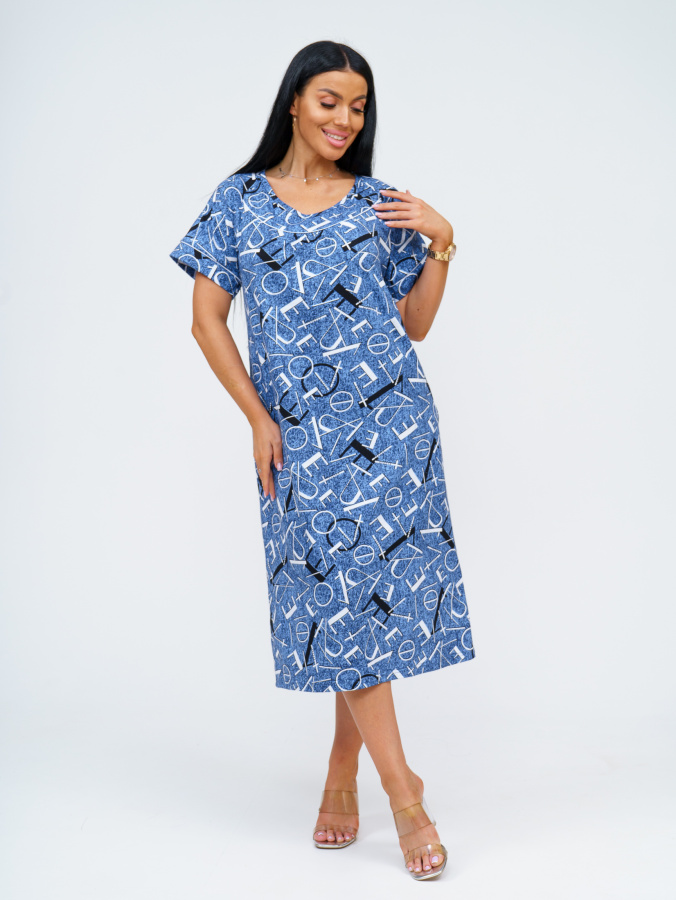 Эвелина(джинс) платье