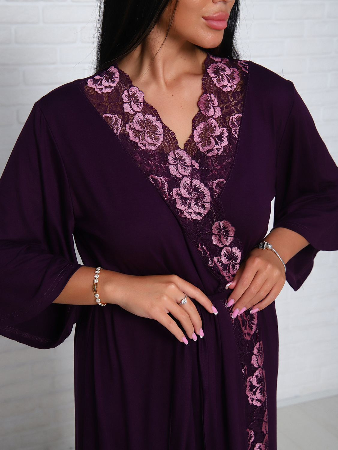 Мадонна (черника) пеньюар