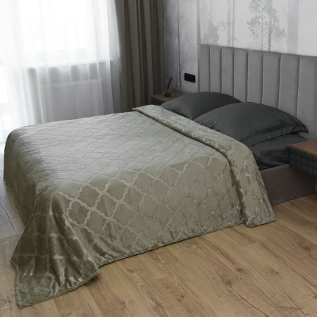 Дубай(беж) плед велсофт