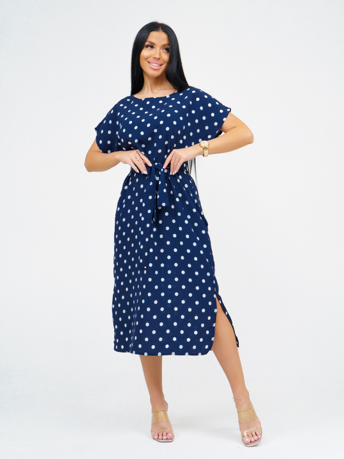 Одиссея(индиго) платье