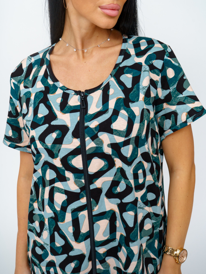 Камилла(зеленый) халат