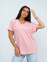 Оксана(пудровый) футболка