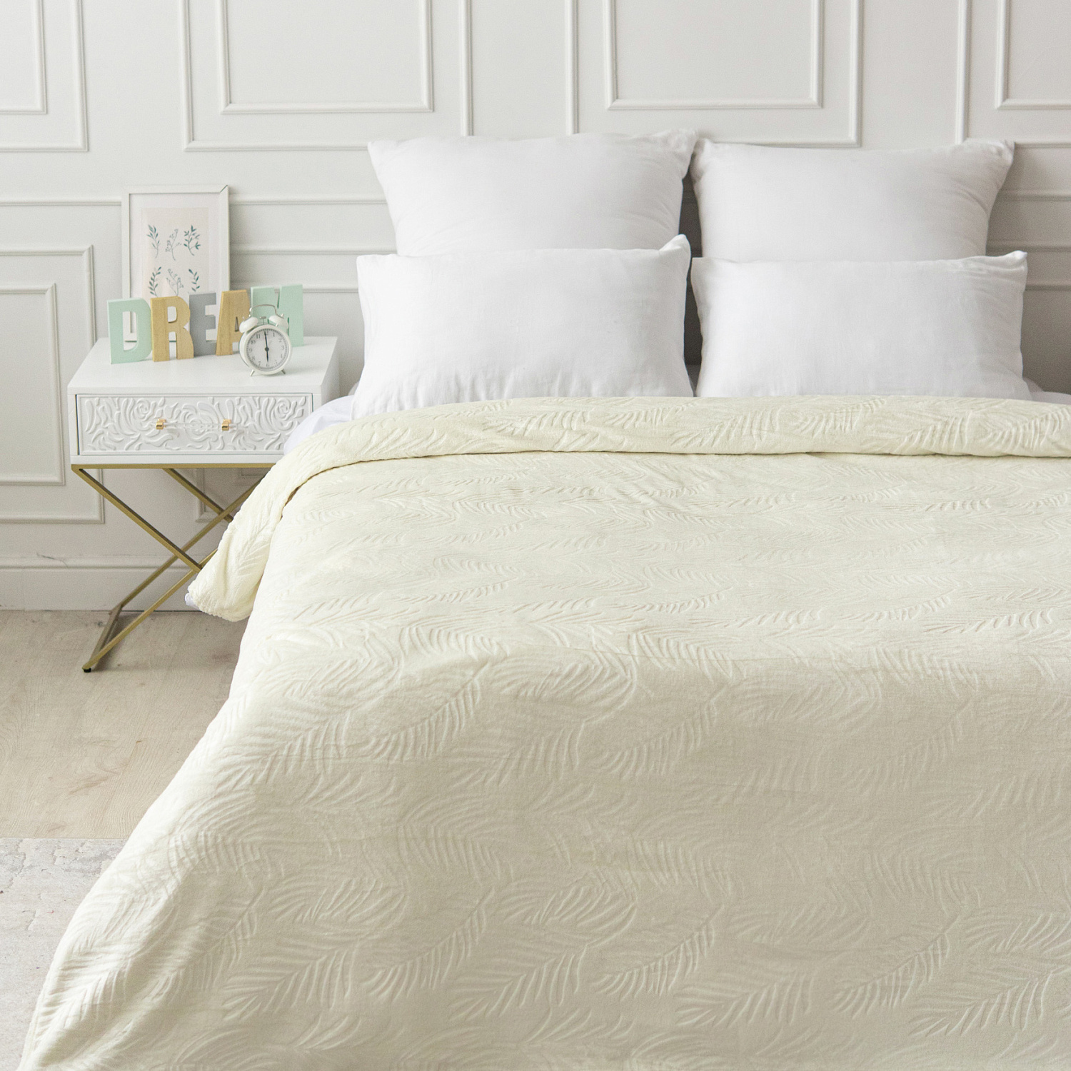 Океан(индиго) плед велсофт