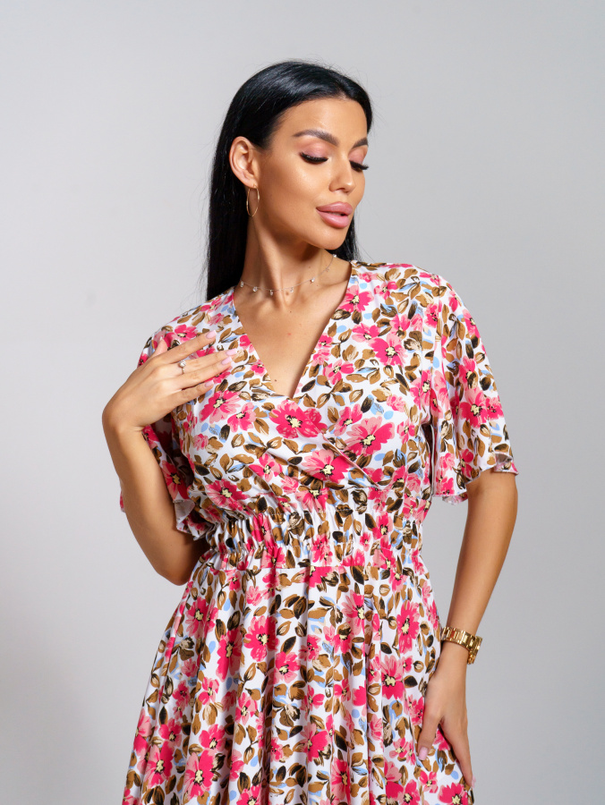 Ирис(цветы) платье