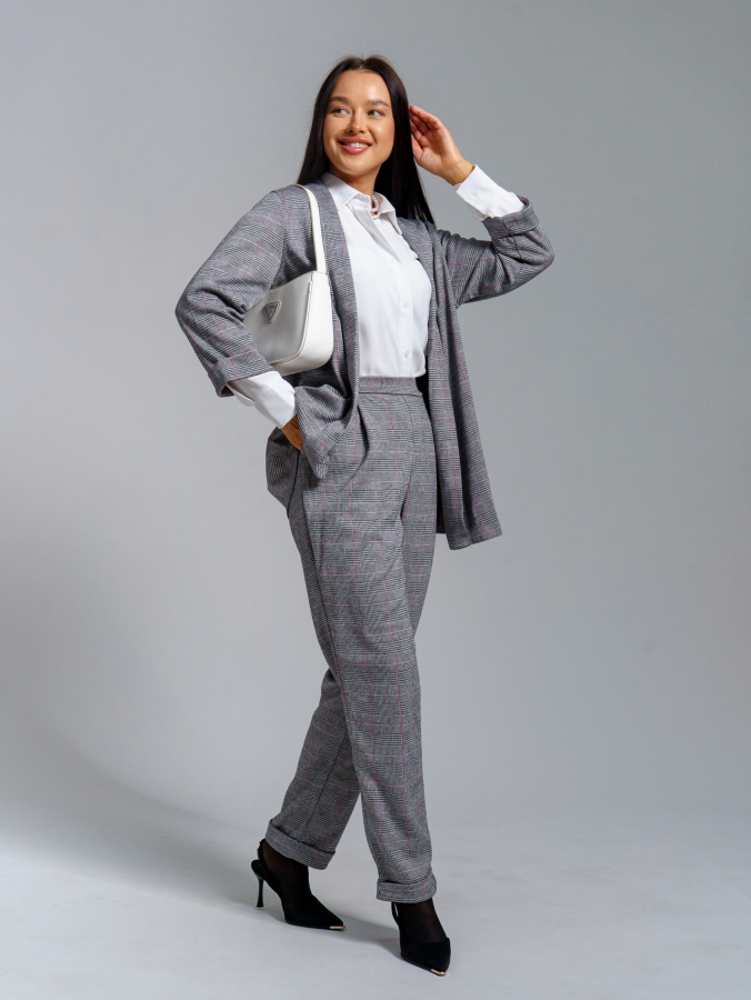 Стиль(розовый) брюки